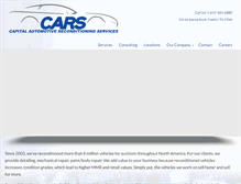 Tablet Screenshot of capautorecon.com